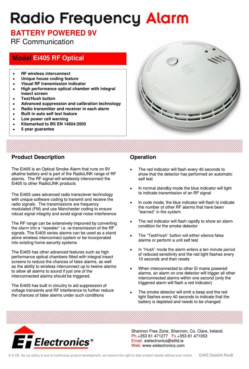 Ei Electronics Ei 405 User manual