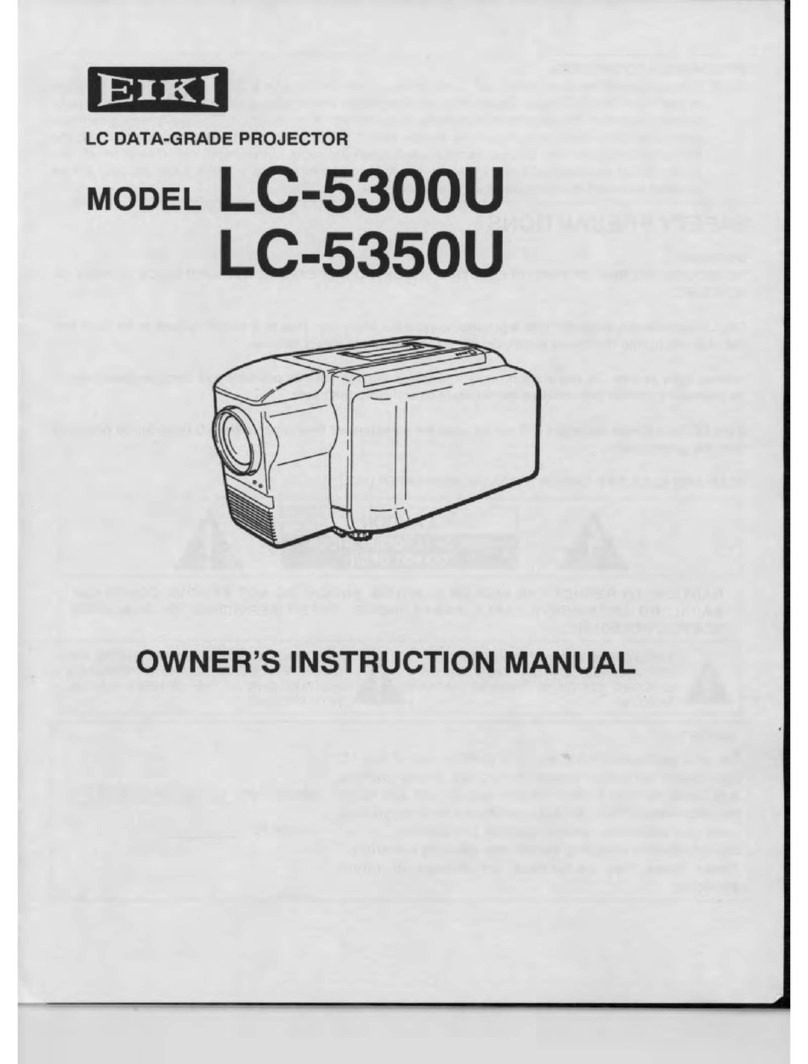 Eiki LC-5300U Setup guide
