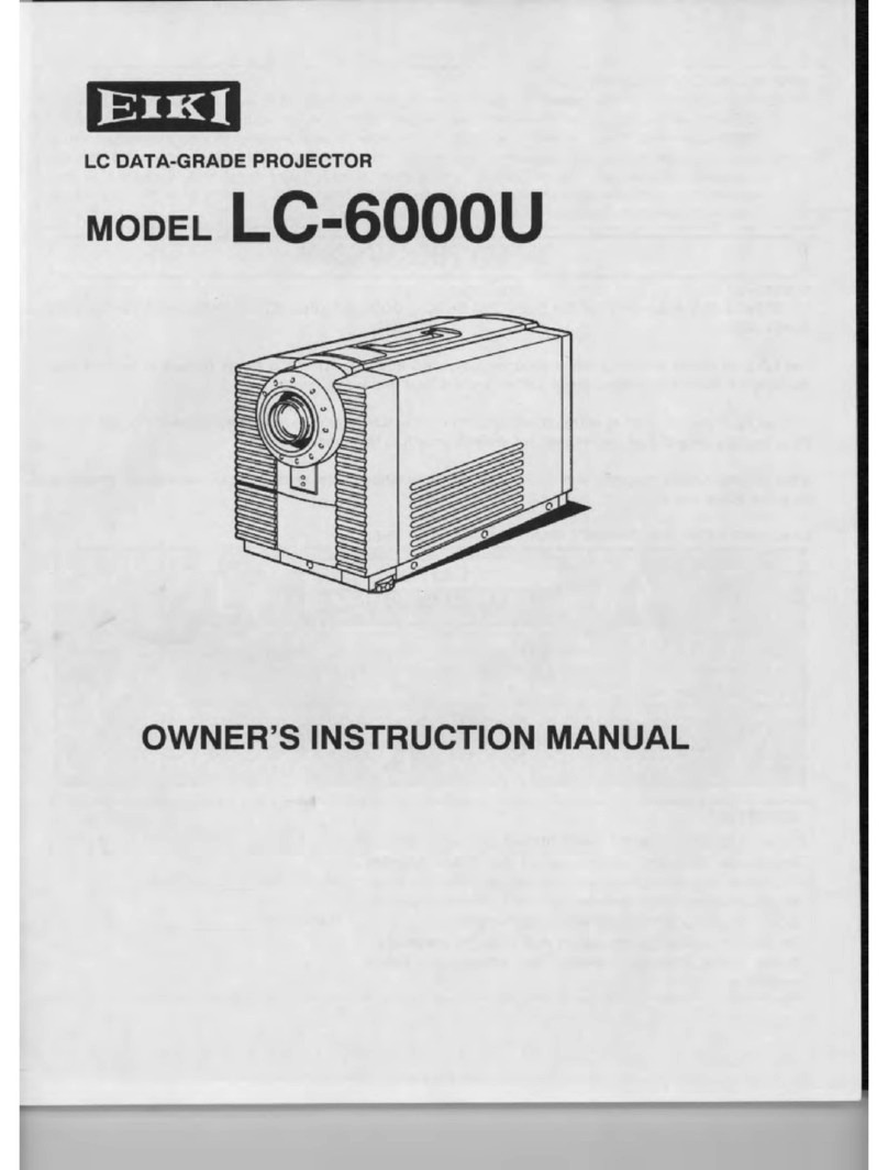 Eiki LC-6000U Setup guide