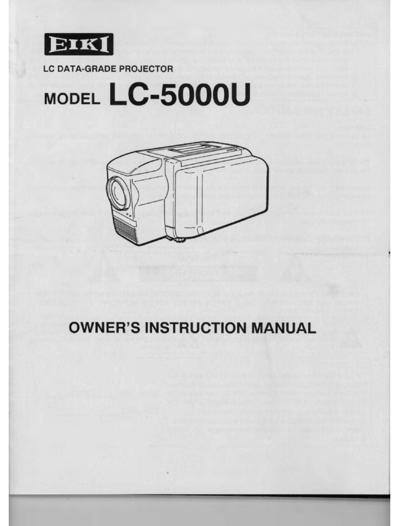 Eiki LC-5000U Setup guide