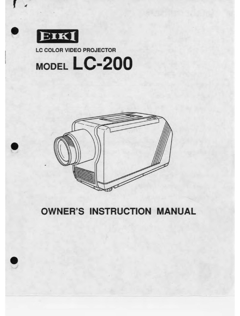 Eiki LC-200 Setup guide Eiki LC-200 Setup guide