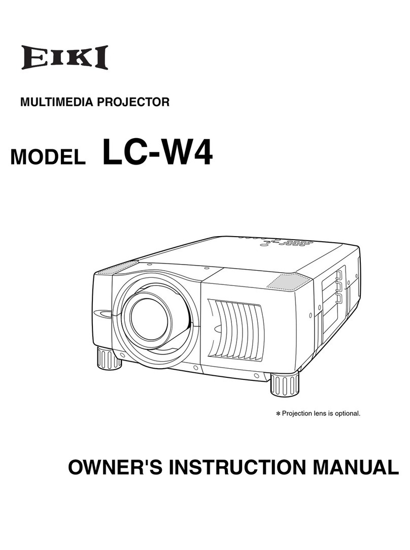 Eiki LC-W4 Setup guide