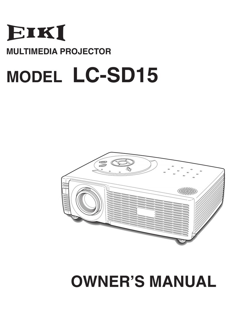 Eiki LC-SD15 User manual