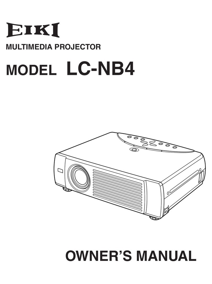 Eiki LC-NB4 User manual