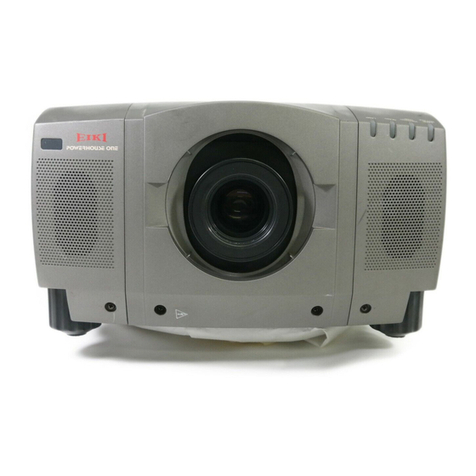Eiki Multimedia Projector LC-X1UA Setup guide