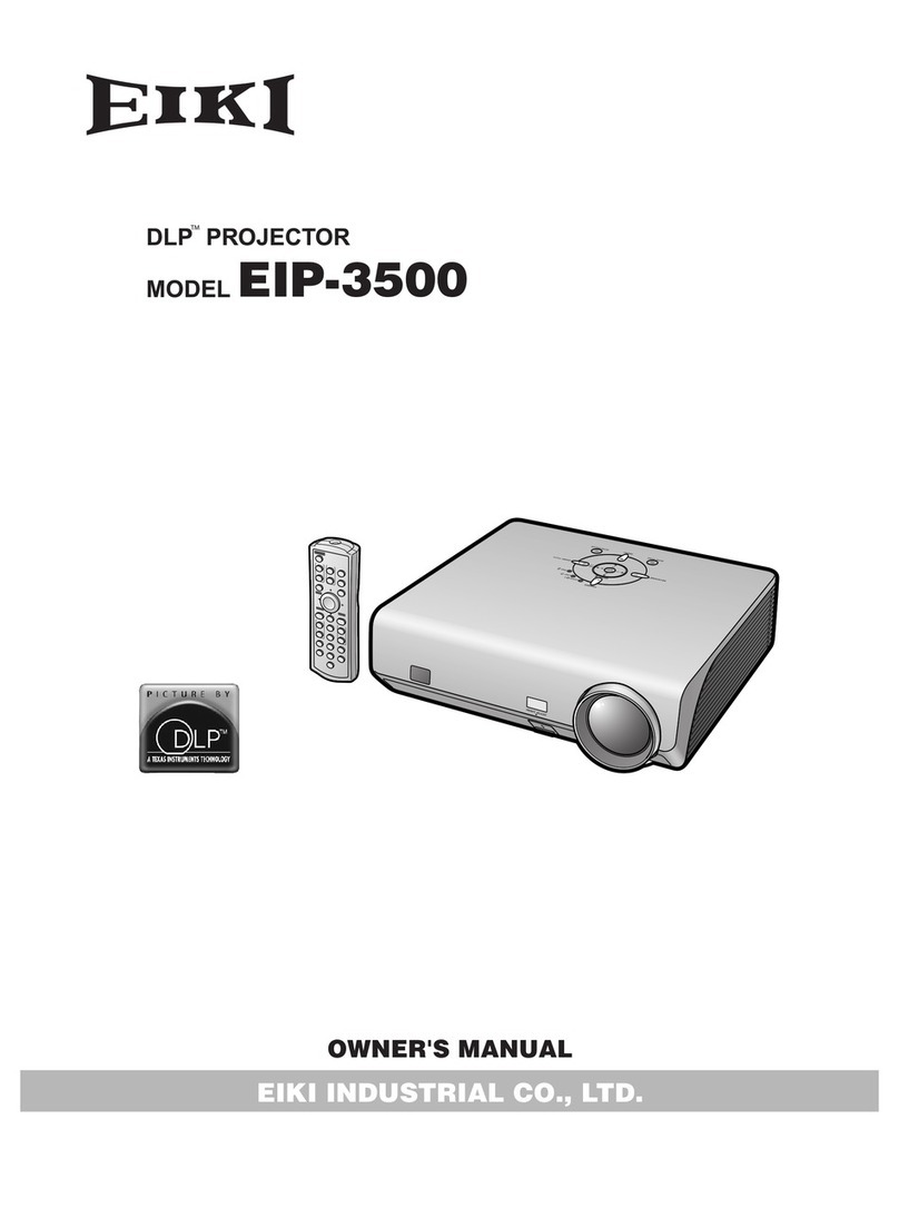 Eiki EIP-3500 owner's manual