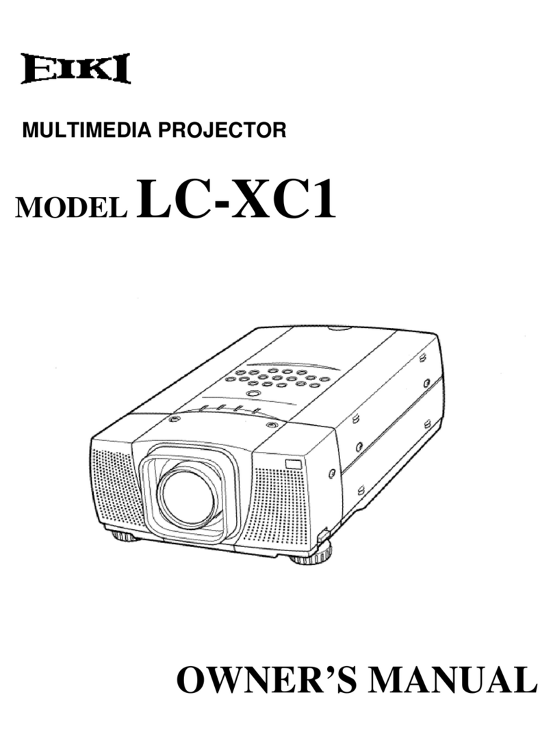 Eiki LC-XC1 User manual