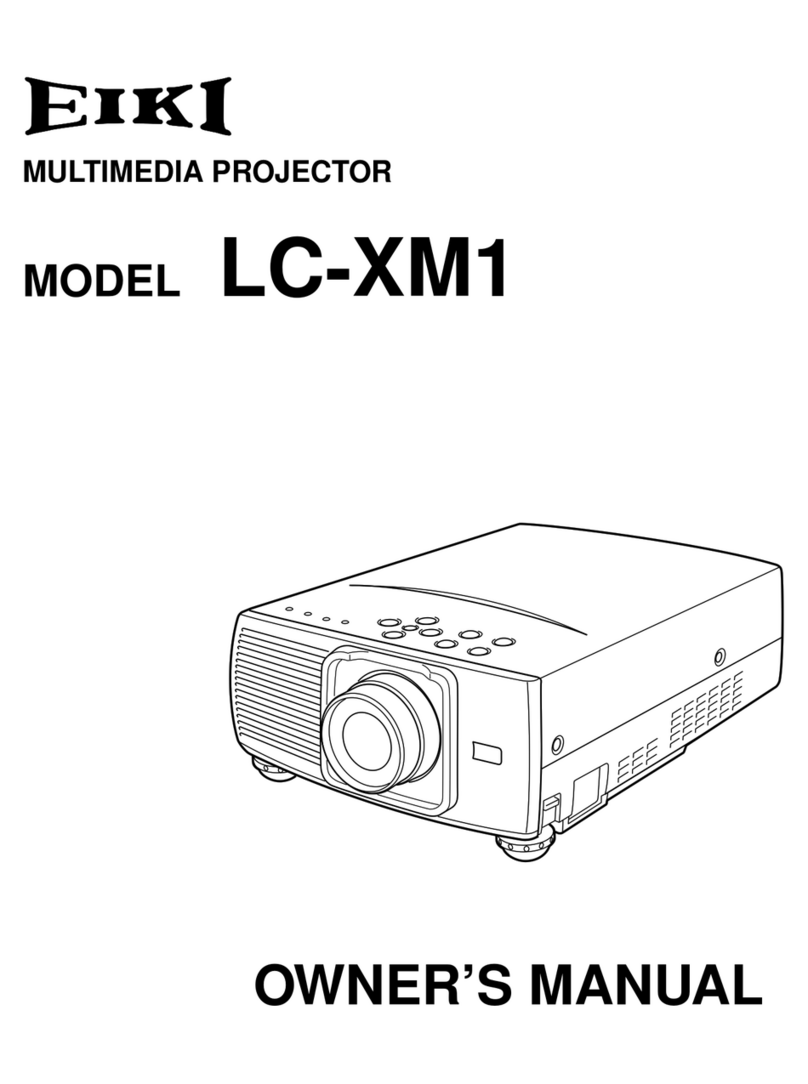 Eiki LC-XM1 User manual