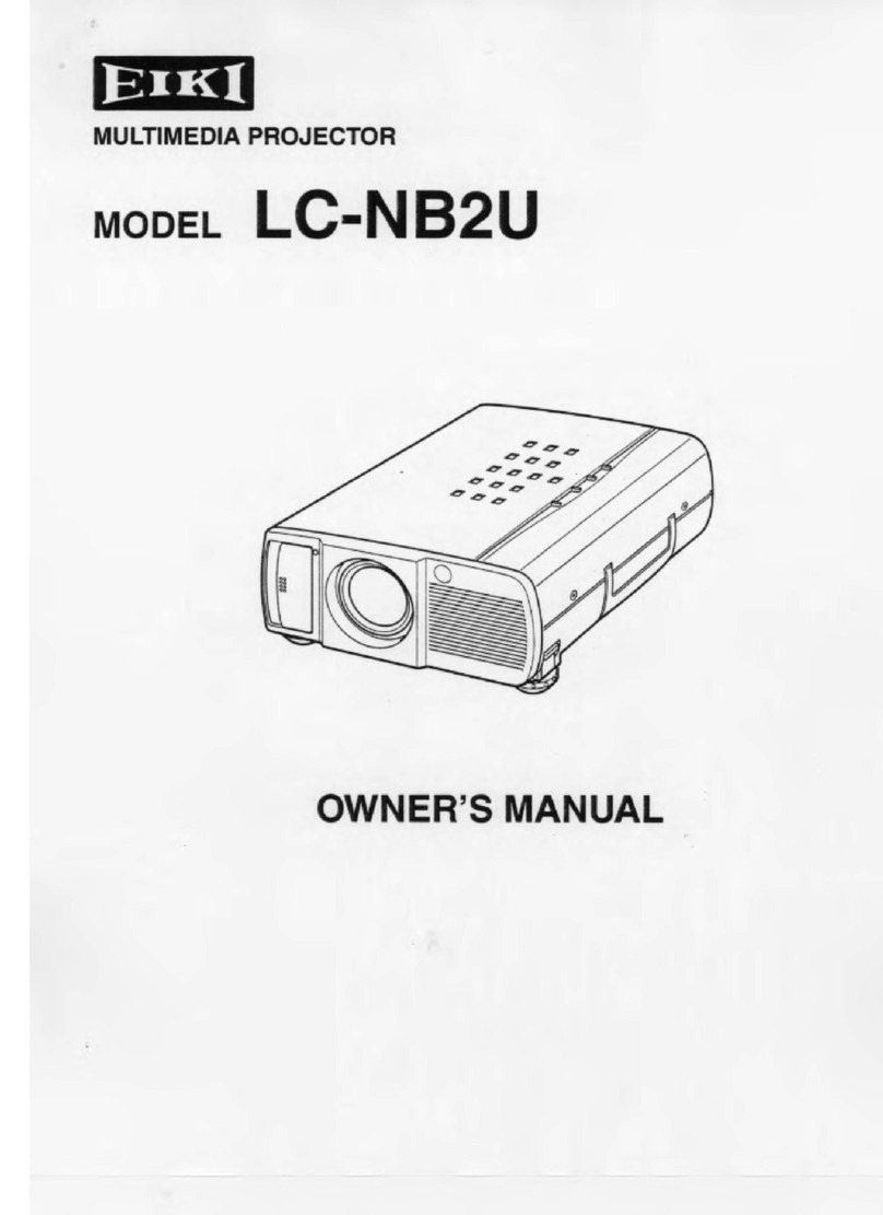 Eiki LC-NB2U User manual