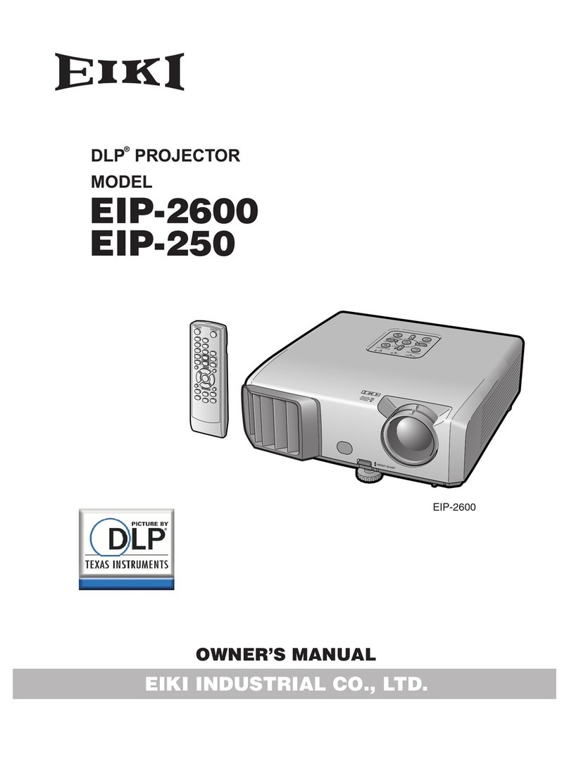 Eiki EIP-250 User manual