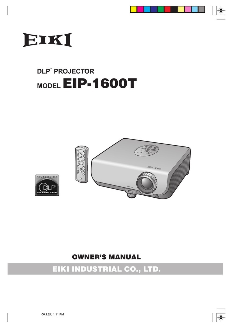 Eiki EIP-1600T User manual