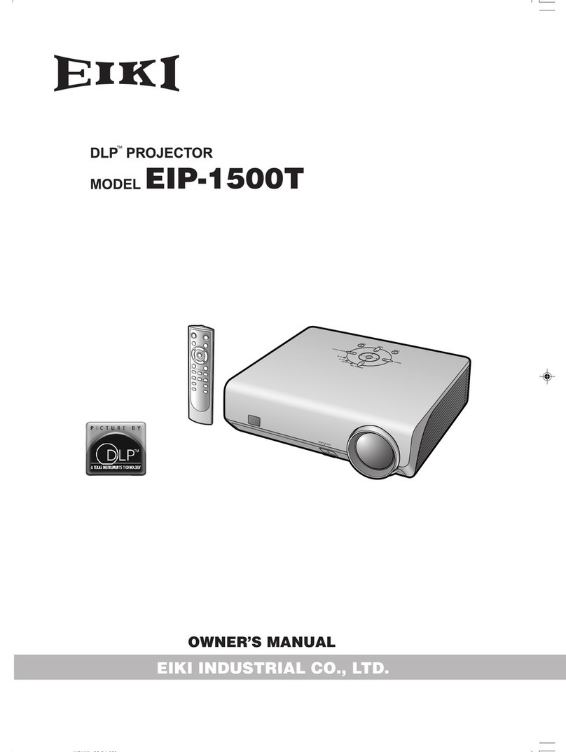 Eiki EIP-1500T User manual