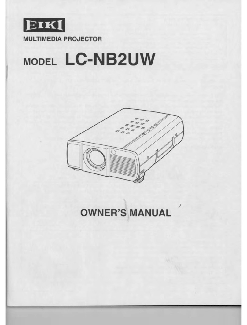Eiki LC NB2UW  LC-NB2UW LC-NB2UW User manual