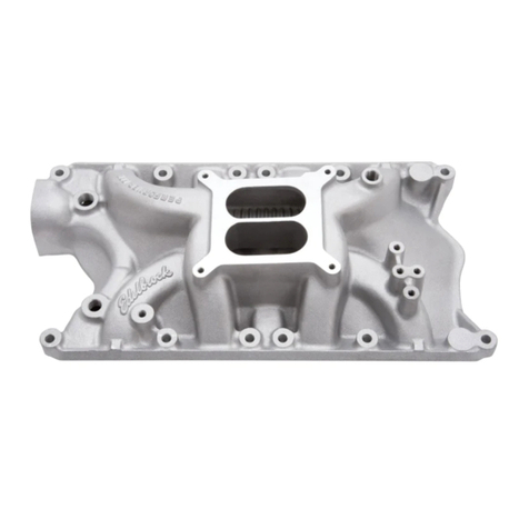 Edelbrock Performer RPM 351-W Ford V8 User manual