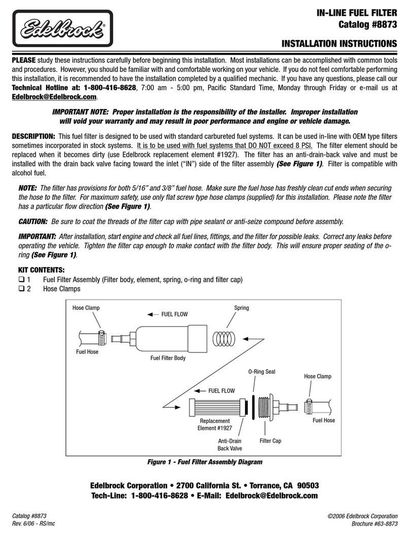 Edelbrock 8873 installation instructions