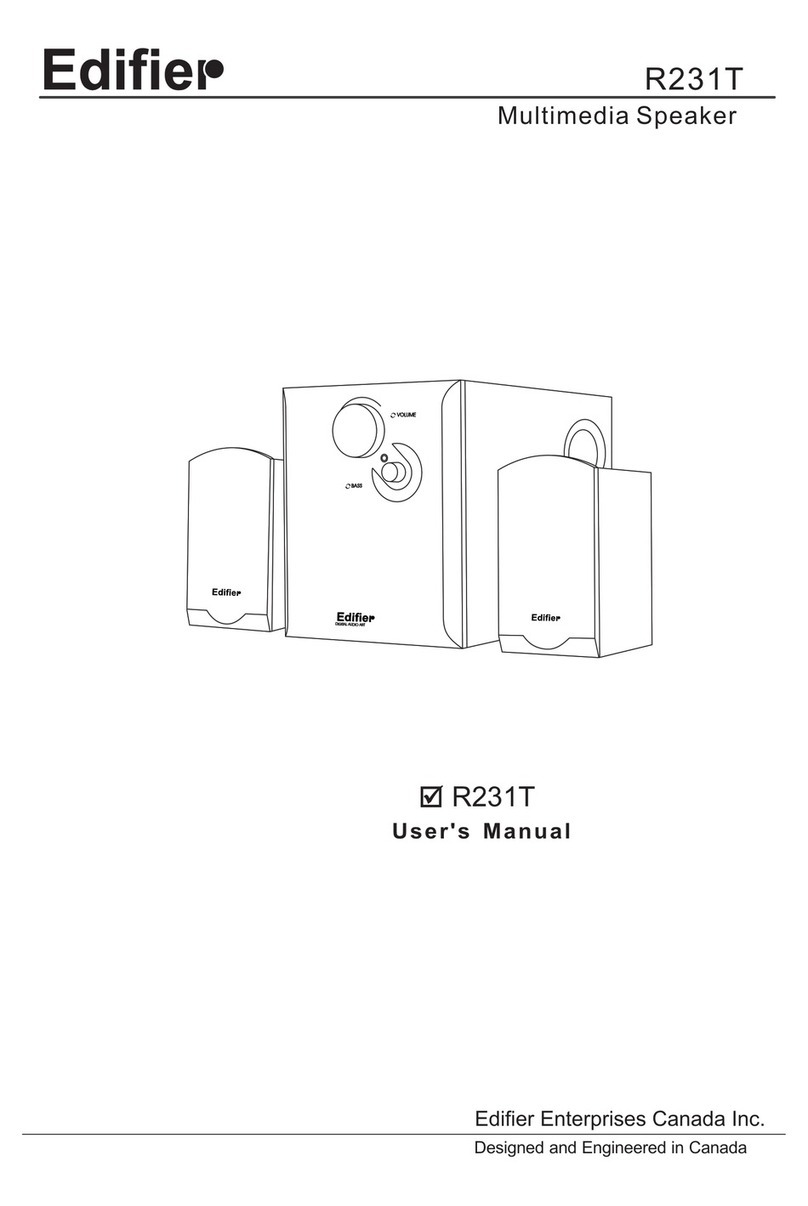 EDIFIER R231T User manual