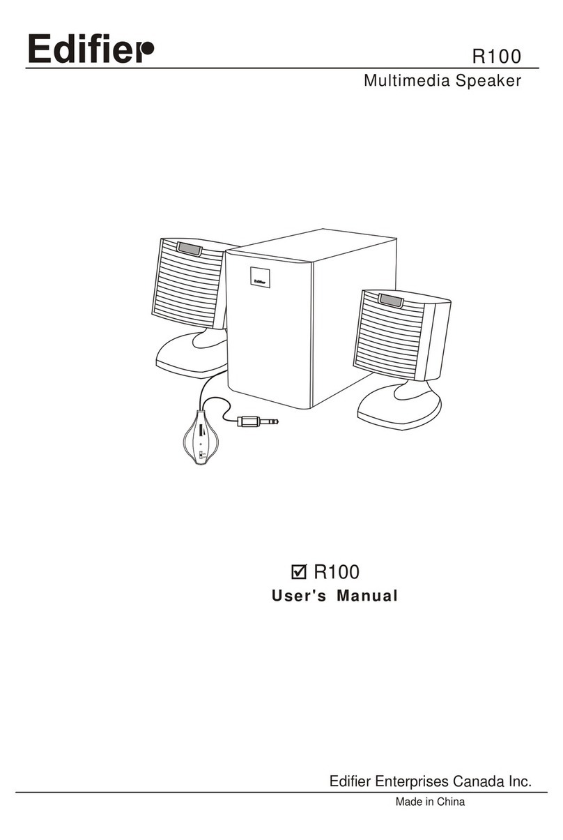 EDIFIER R100 User manual