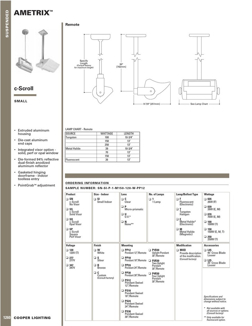 Ametrix AMETRIX c-Scroll Specification sheet