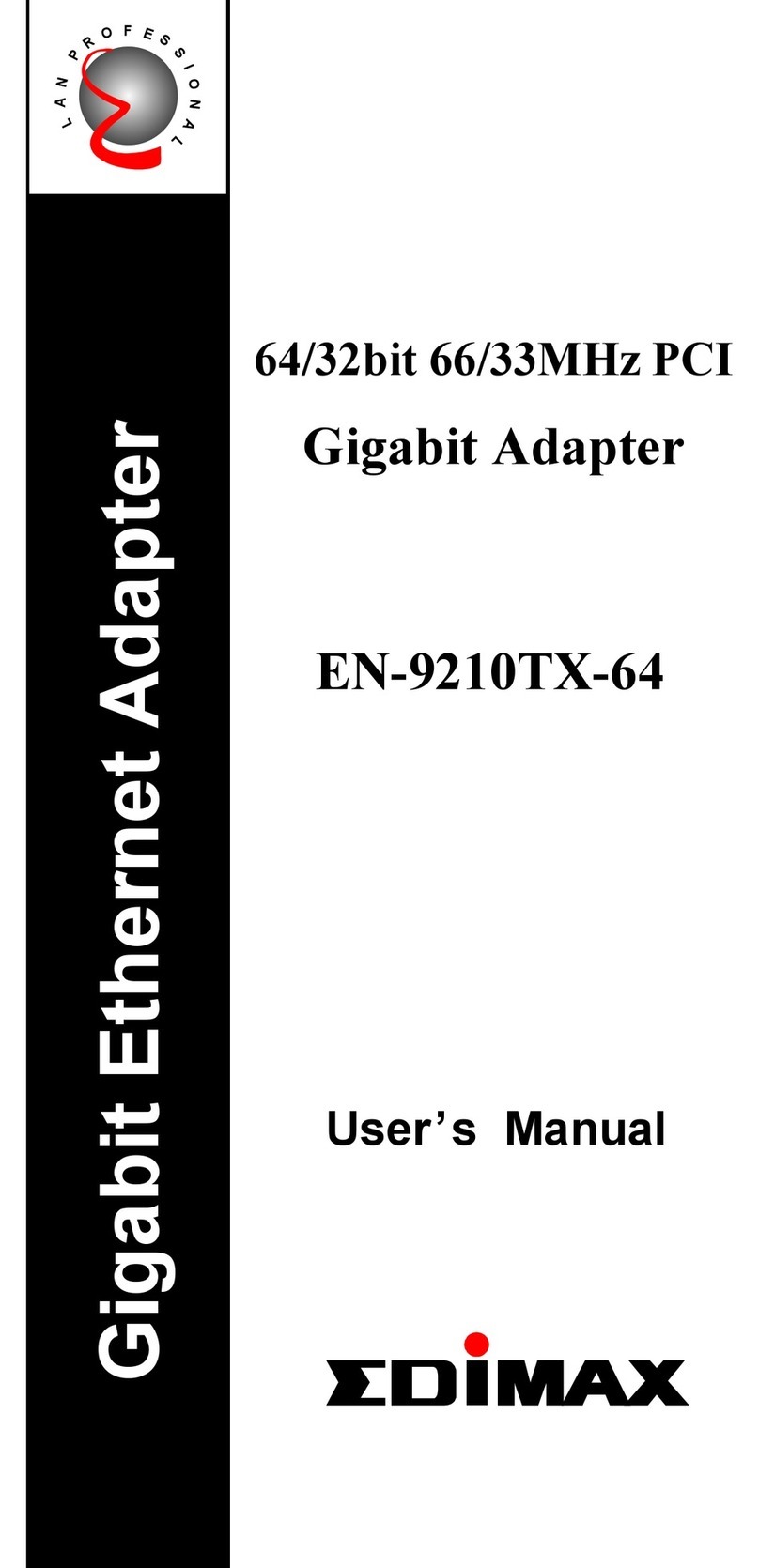 Edimax N-9210TX-64 User manual