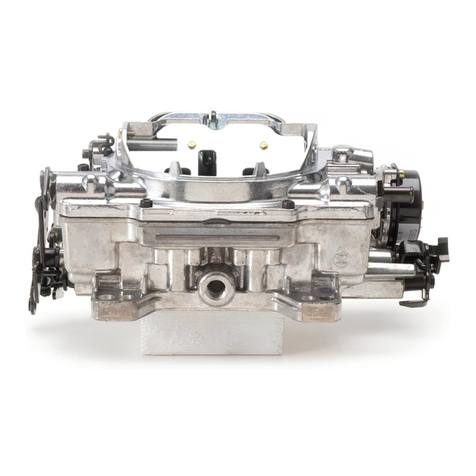 Edelbrock THUNDER SERIES AVS 1803 User manual