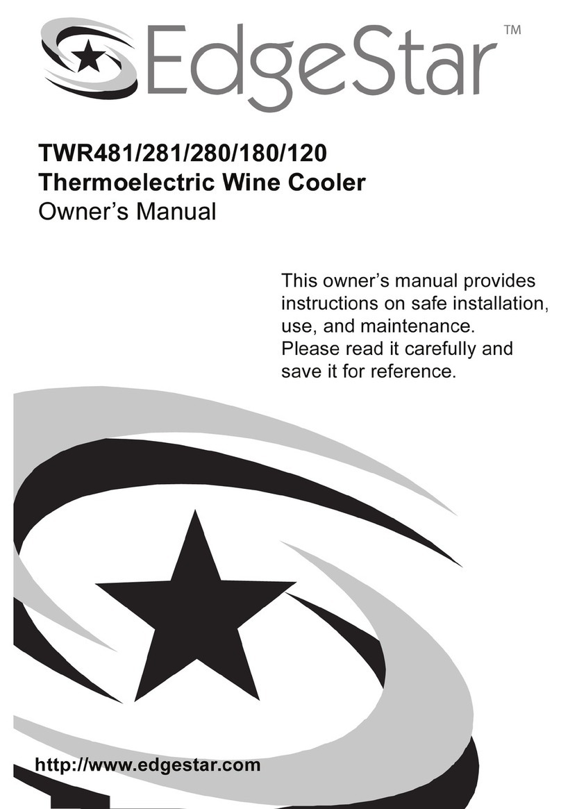 EdgeStar TWR120 User manual