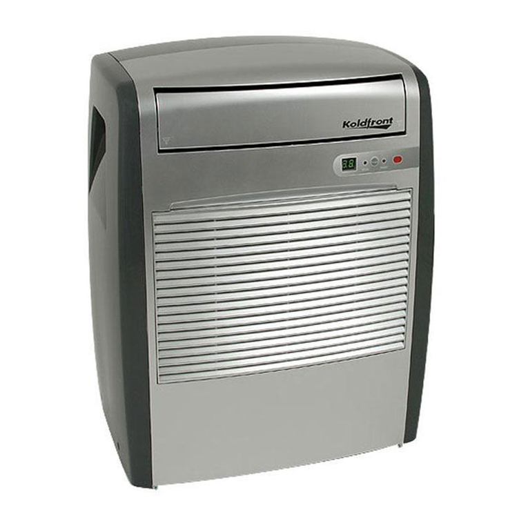 Koldfront PAC8000S User manual