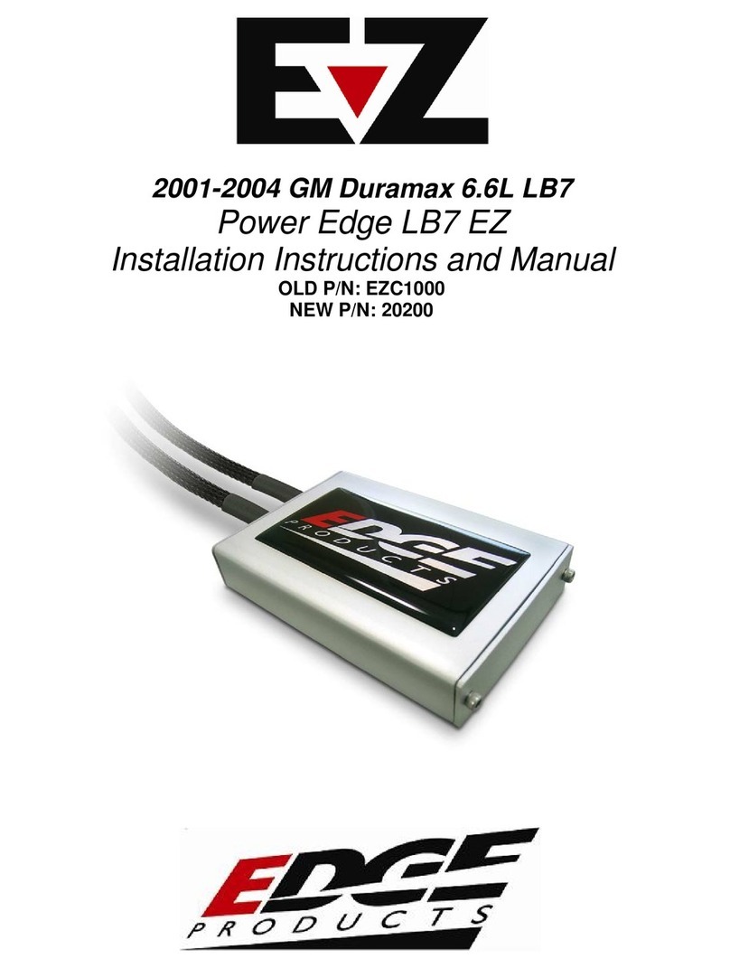Edge Products GM Duramax 20200 installation instructions