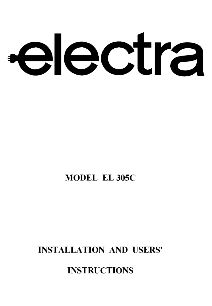 Electra Accessories EL 305C Installation and user instructions