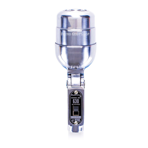 Electro-Voice 630 Specification sheet