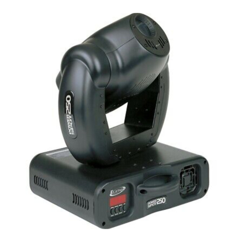 Elation Power Wash 250B User manual