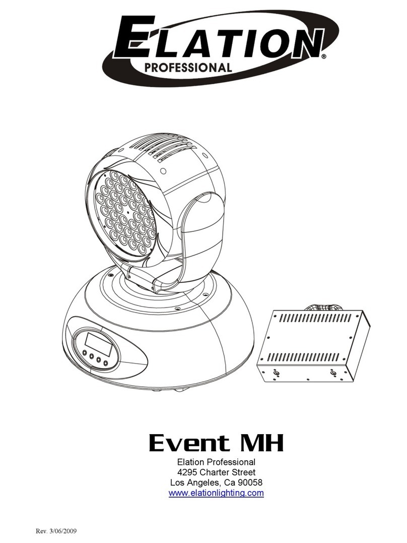 Elation Event MH User manual