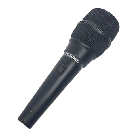 Electro-Voice PL50-N/D Specification sheet