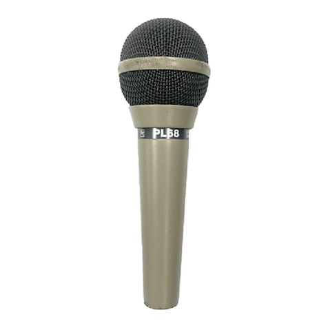 Electro-Voice PL68 Specification sheet