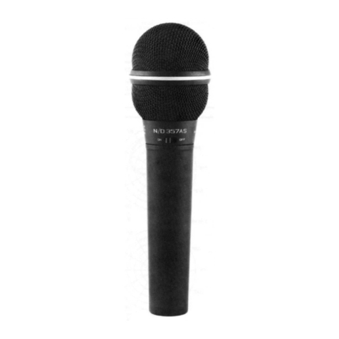 Electro-Voice N/D357A Specification sheet