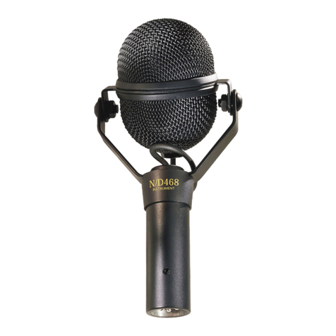 Electro-Voice N/D468 Technical specifications