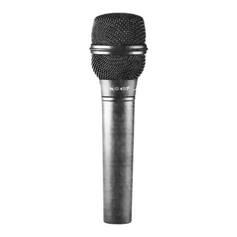 Electro-Voice N/D457 Specification sheet