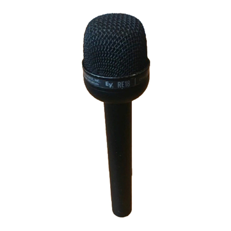 Electro-Voice RE18 User manual
