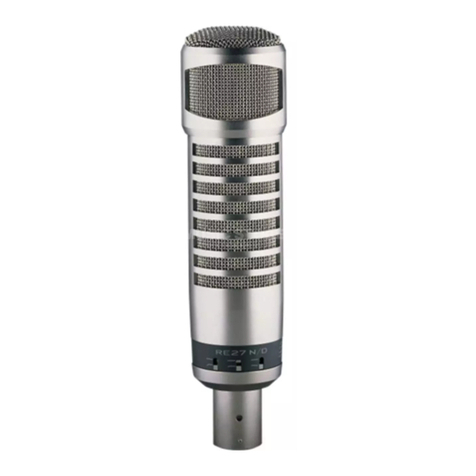 Electro-Voice RE27N/D User manual