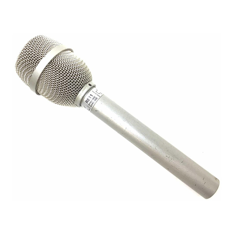 Electro-Voice RE11 User manual