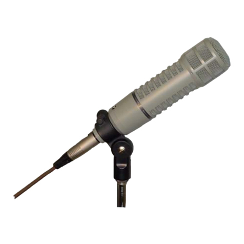 Electro-Voice RE20 User manual Electro-Voice RE20 User manual