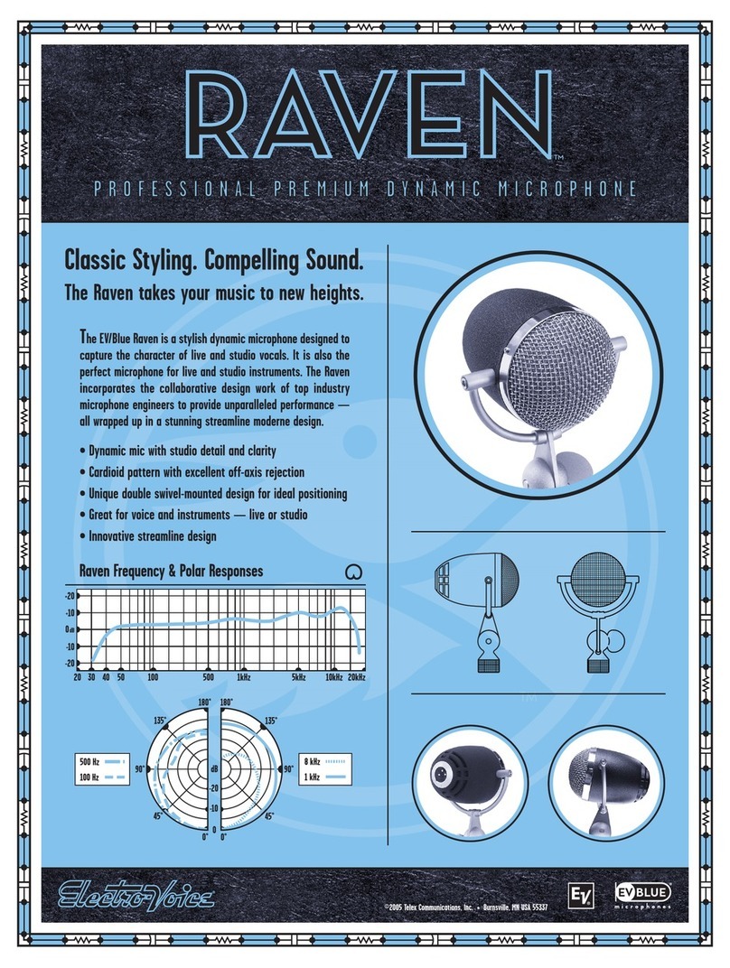 Electro-Voice Raven Professional Premium Dynamic... brochure