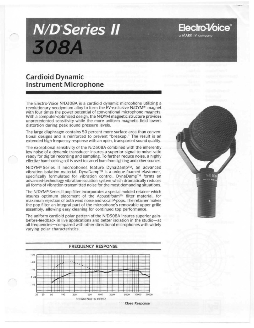 Electro-Voice N/D Series II 308A Specifications