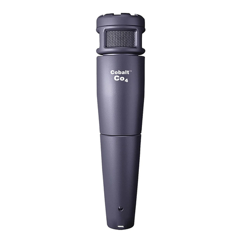 Electro-Voice Cobalt Co4 Specification sheet