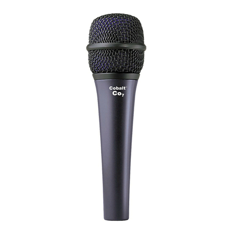 Electro-Voice Cobalt Co7 Specification sheet