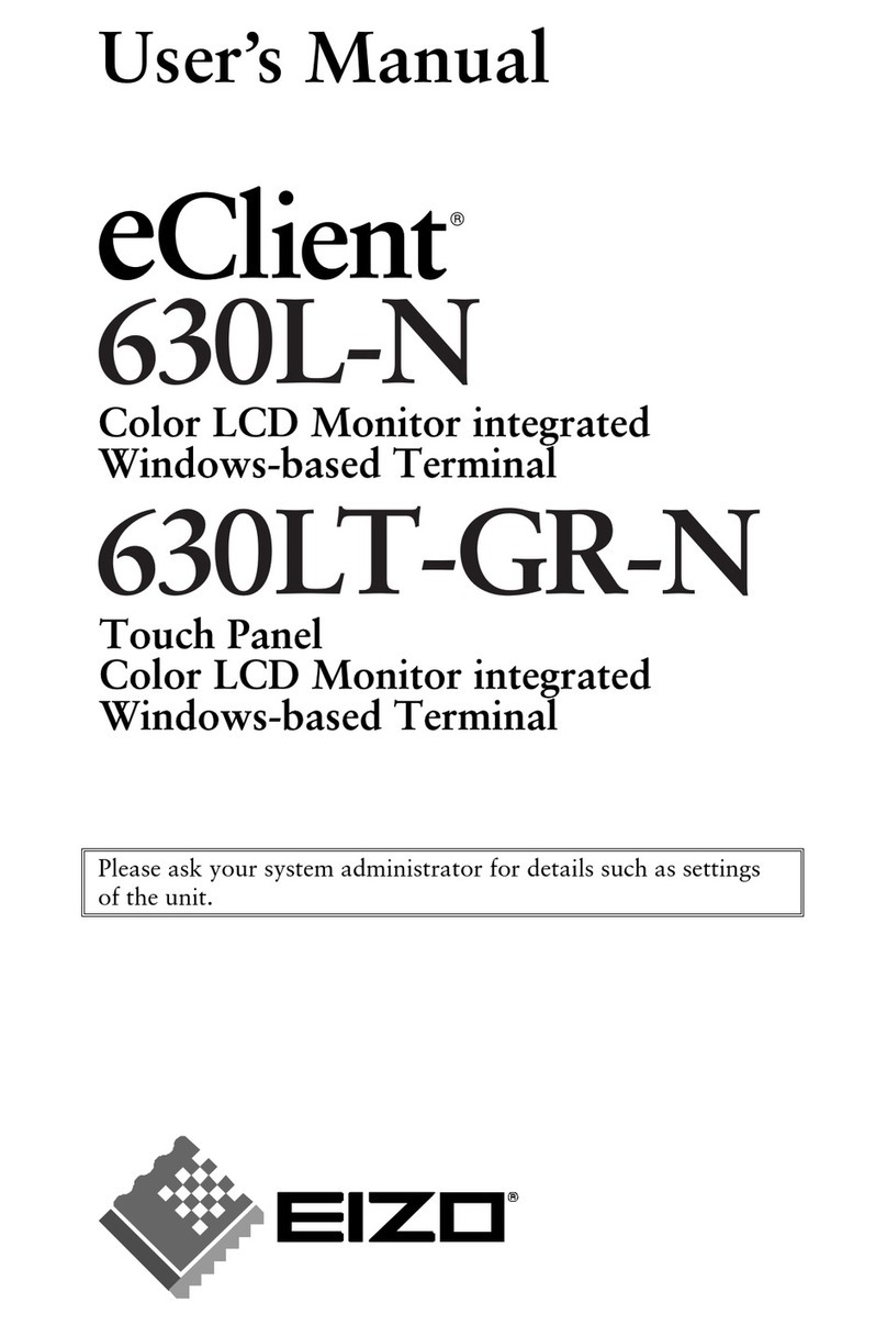 Eizo eClient 630LT-GR User manual