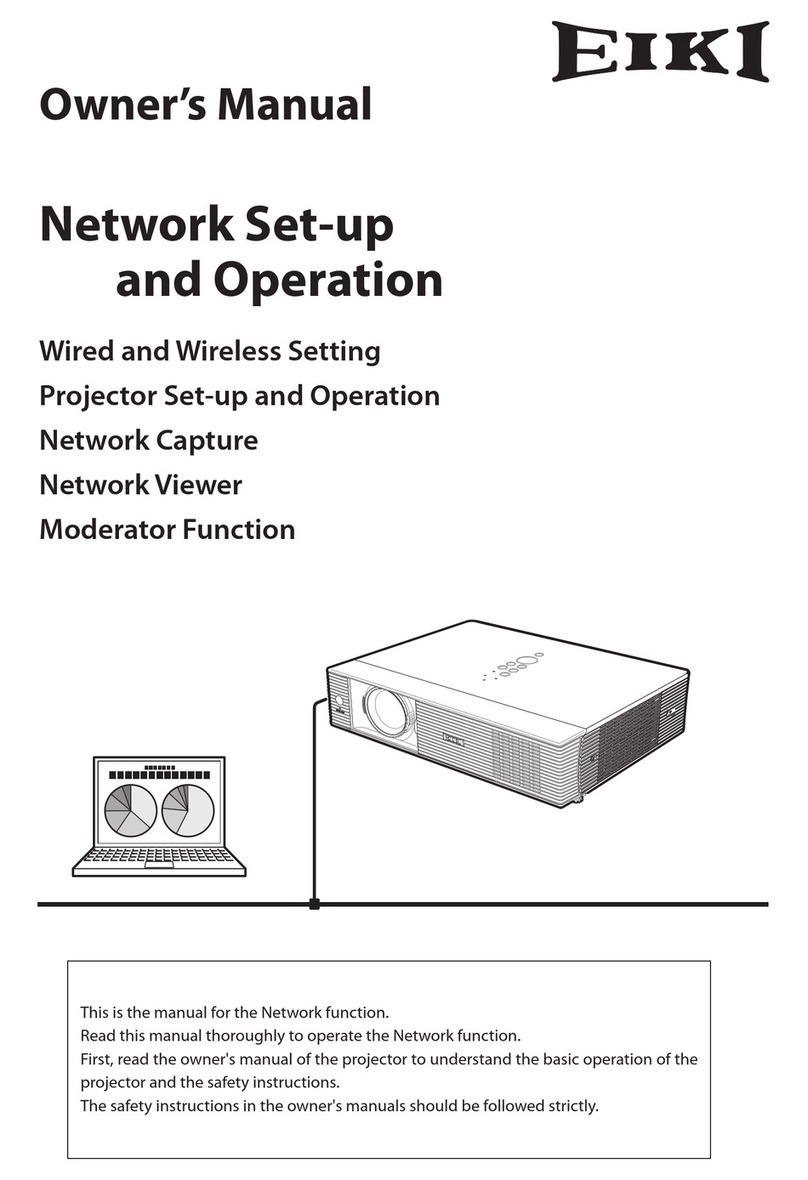 Eiki QXXAVC922---P User manual