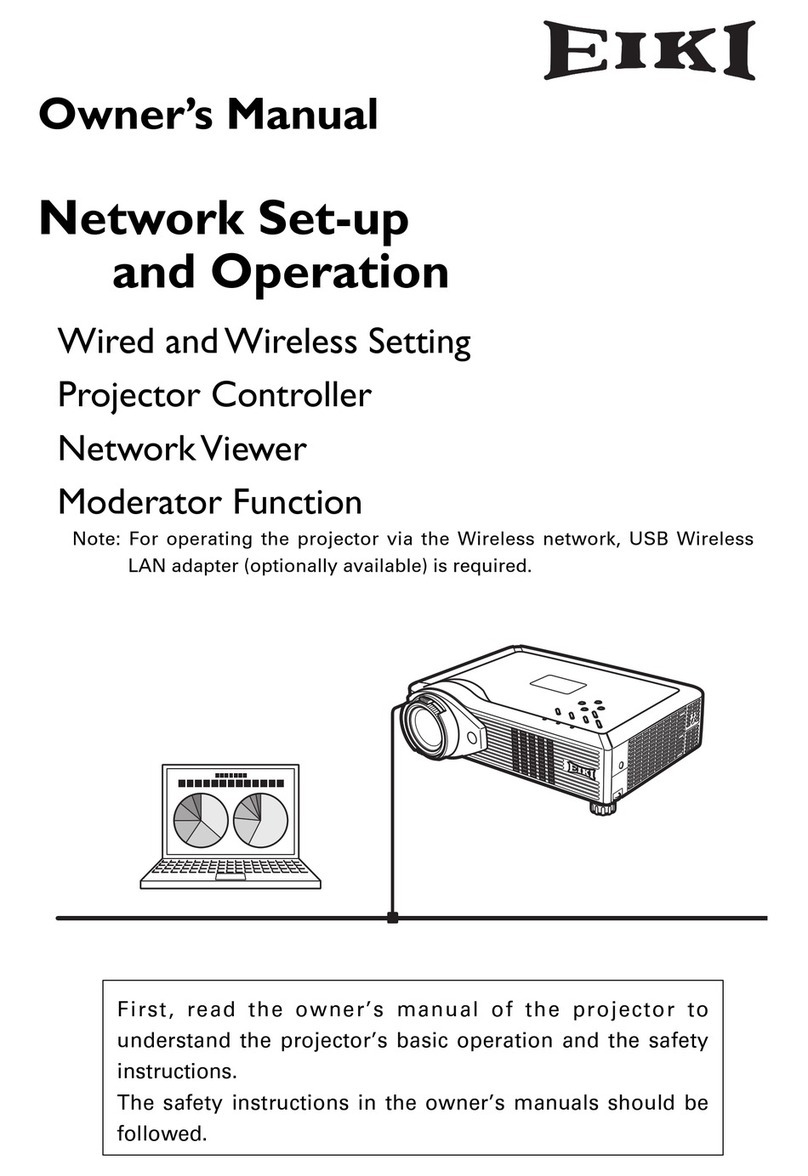 Eiki WL-30(XG-705A) User manual