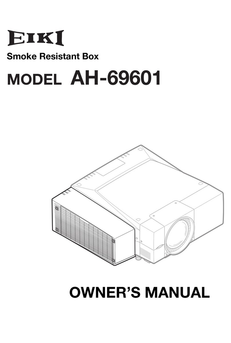 Eiki Smoke Resistant Box AH-69601 owner's manual