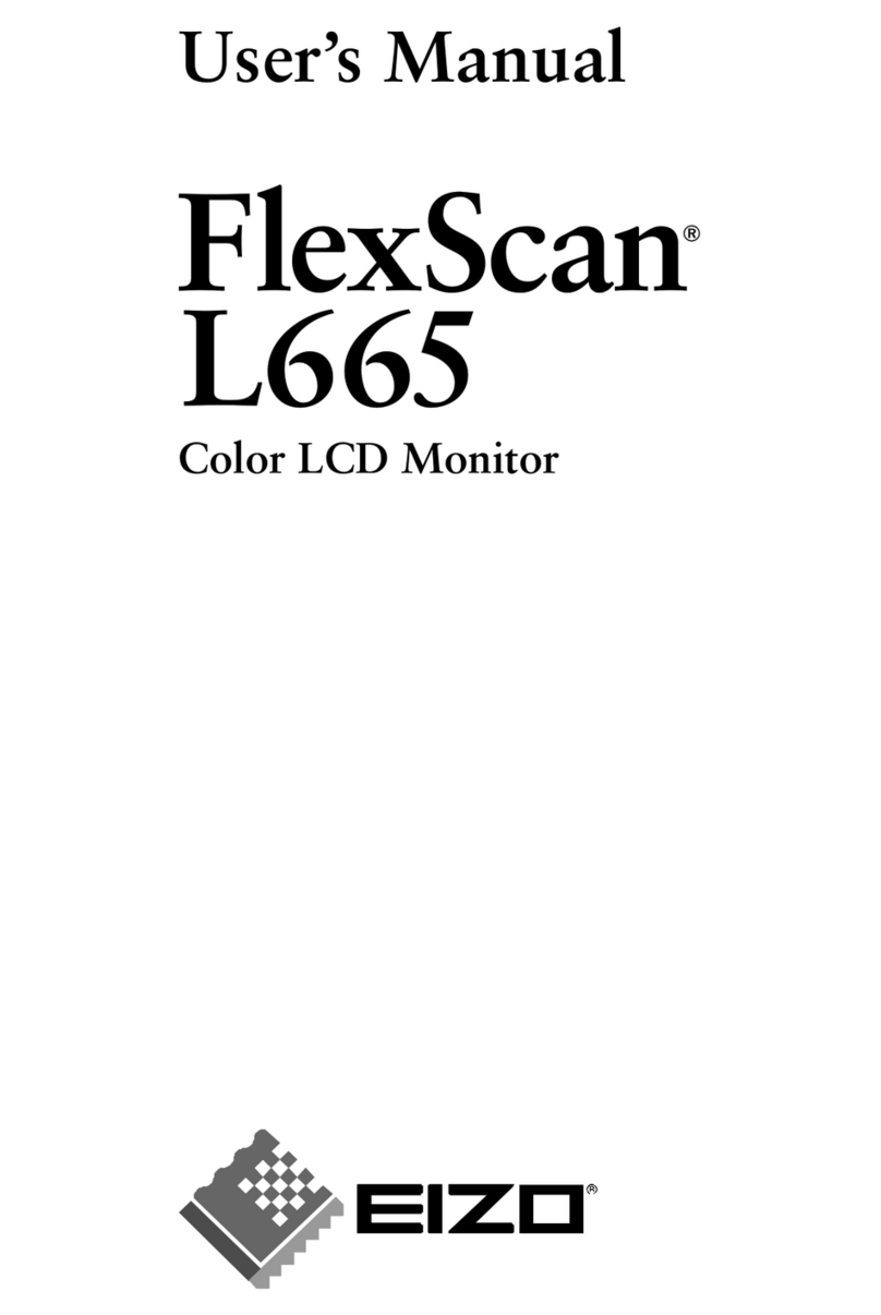 Eizo FlexScan L 665  L665 L665 User manual