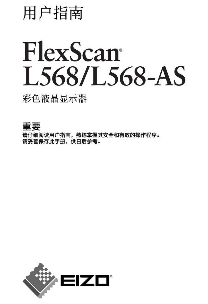 Eizo FlexScan L 568  L568 L568 User manual